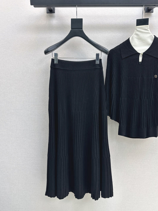 Miu 25fw knitted suit