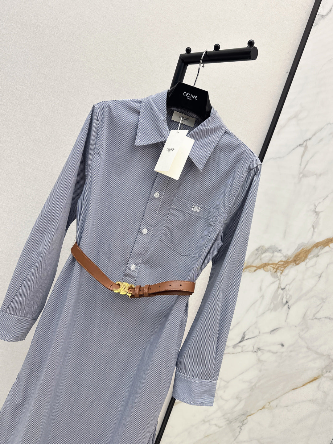 Celin 25fw shirt dress