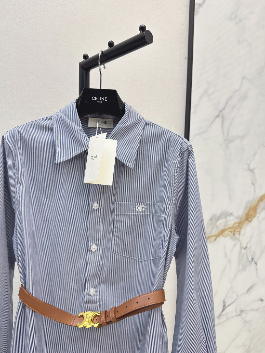 Celin 25fw shirt dress