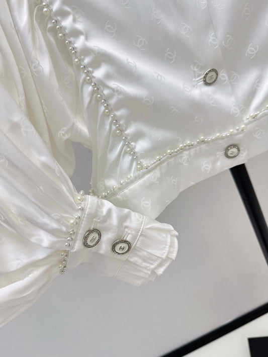 Chan 25fw jacquard shirt