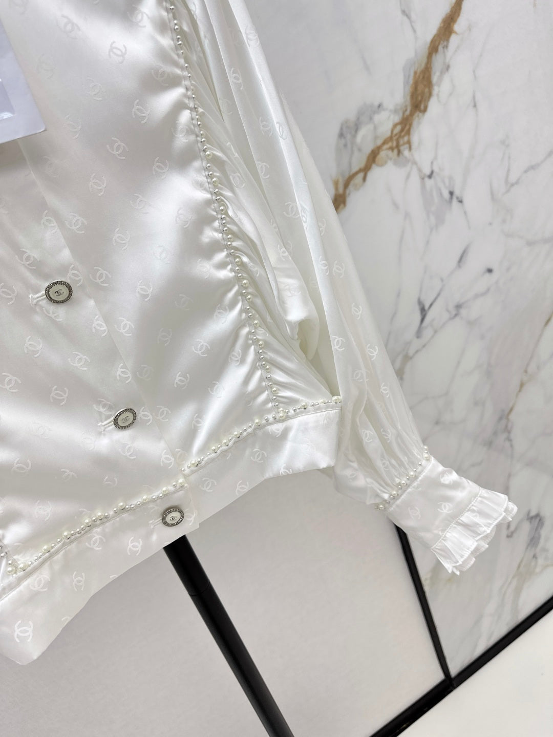 Chan 25fw jacquard shirt