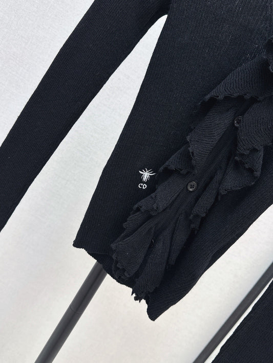 CD 25fw ruffle sweater