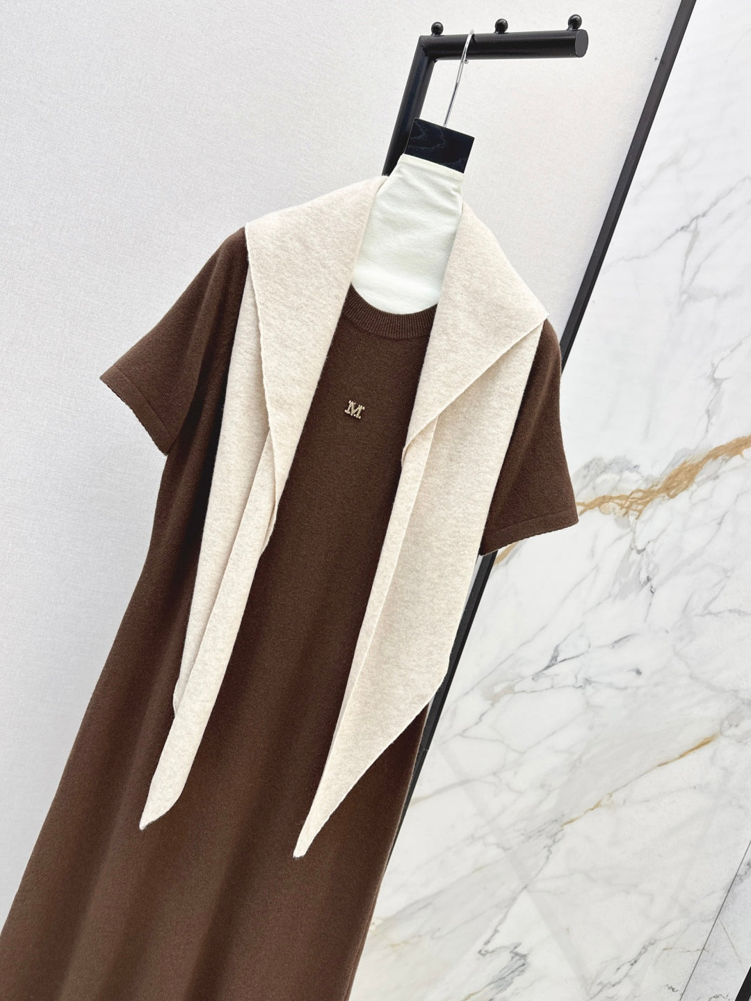 Max 25fw shawl dress