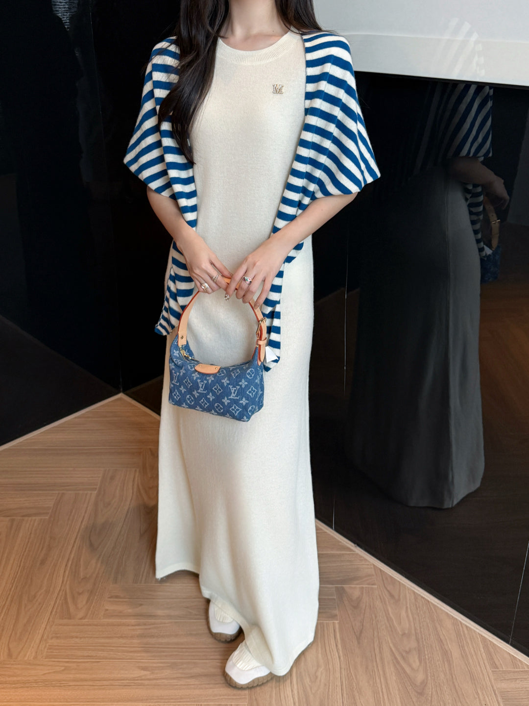 Max 25fw shawl dress