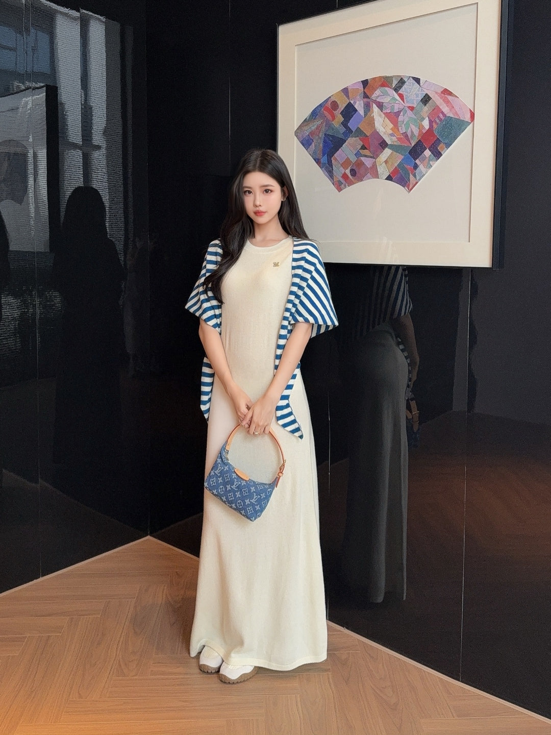 Max 25fw shawl dress