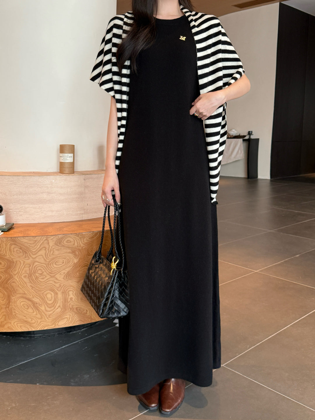 Max 25fw shawl dress