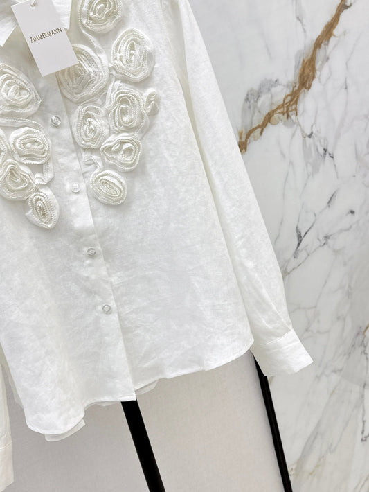 Zimm 25fw linen shirt