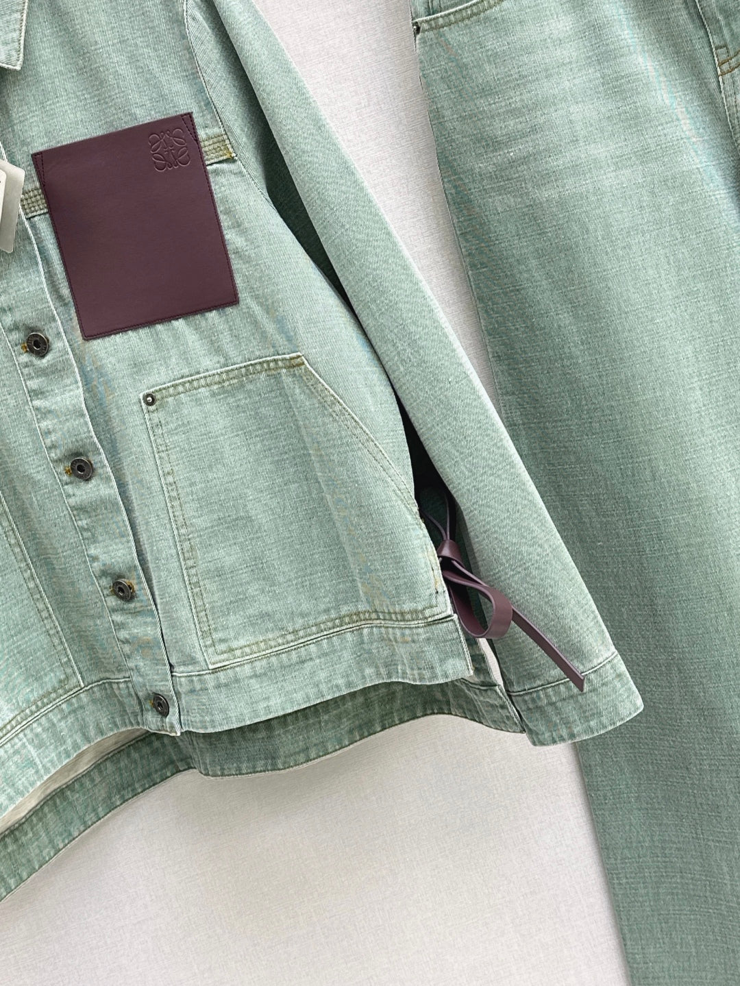 Loe 25fw denim jacket