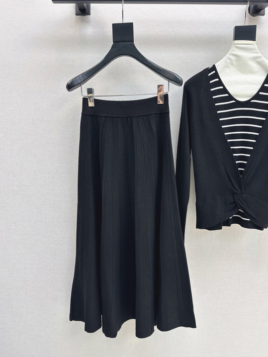 Chan 25fw knitted suit