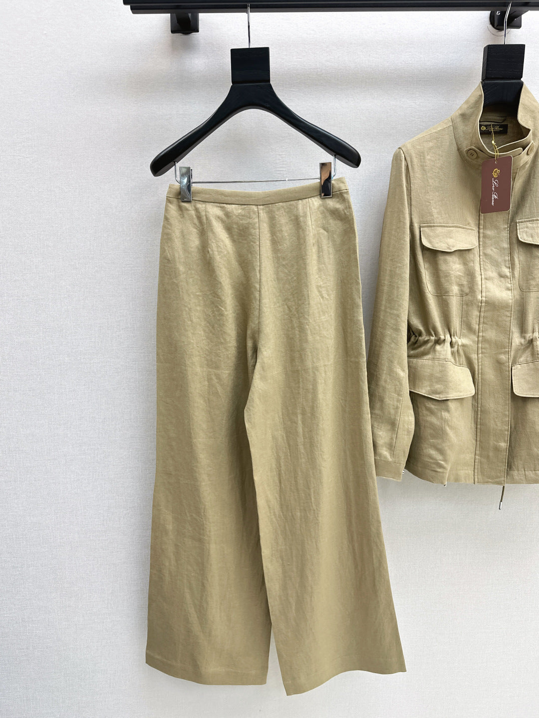 Loro 25fw linen suit