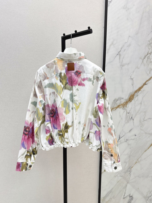Loe 25fw printed jacket