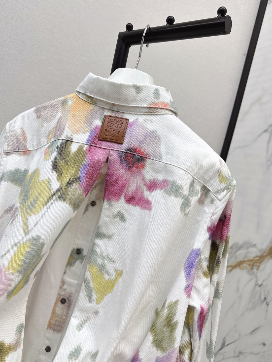 Loe 25fw printed jacket