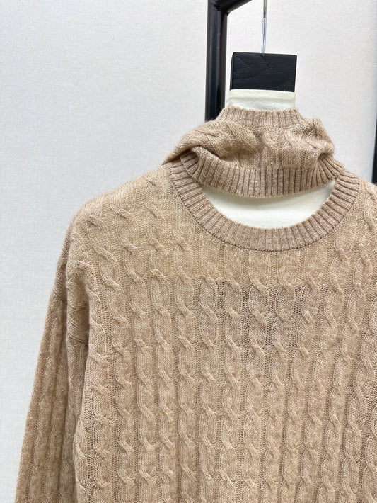 Brune 25fw cashmere sweater
