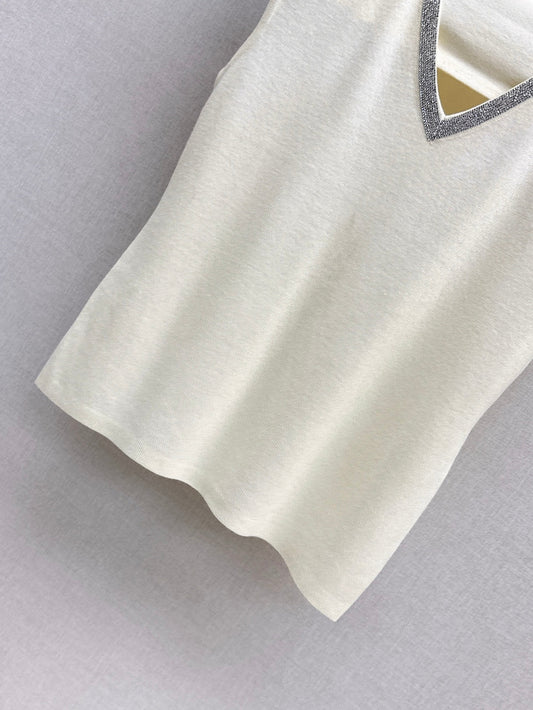 Brune 25fw v-neck vest