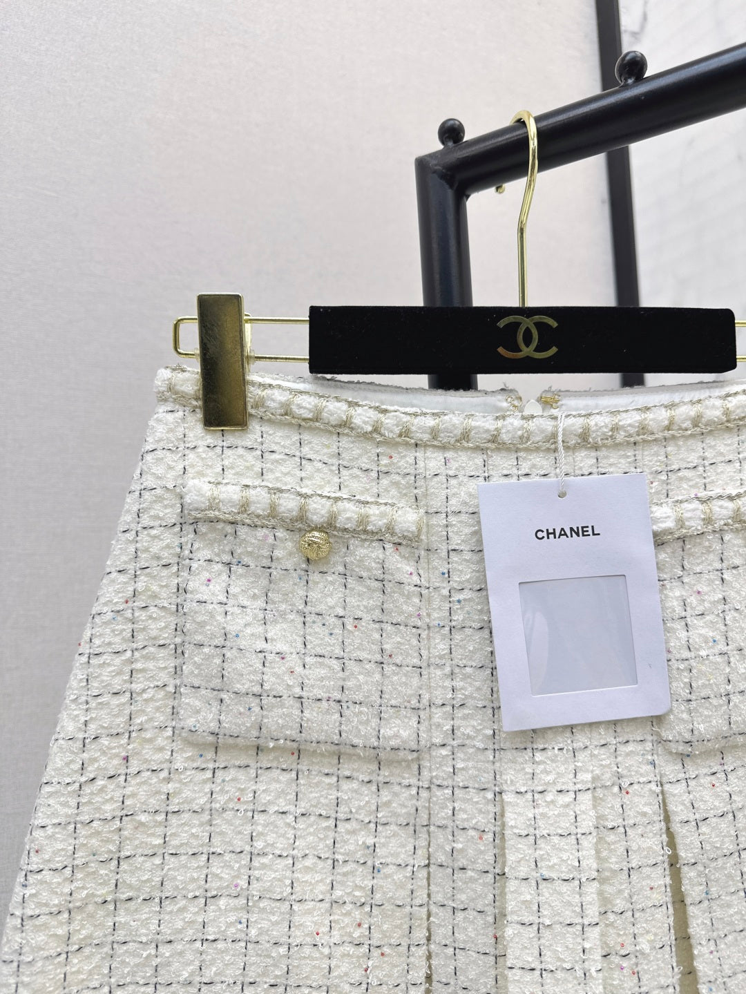 Chan 25fw woven skirt