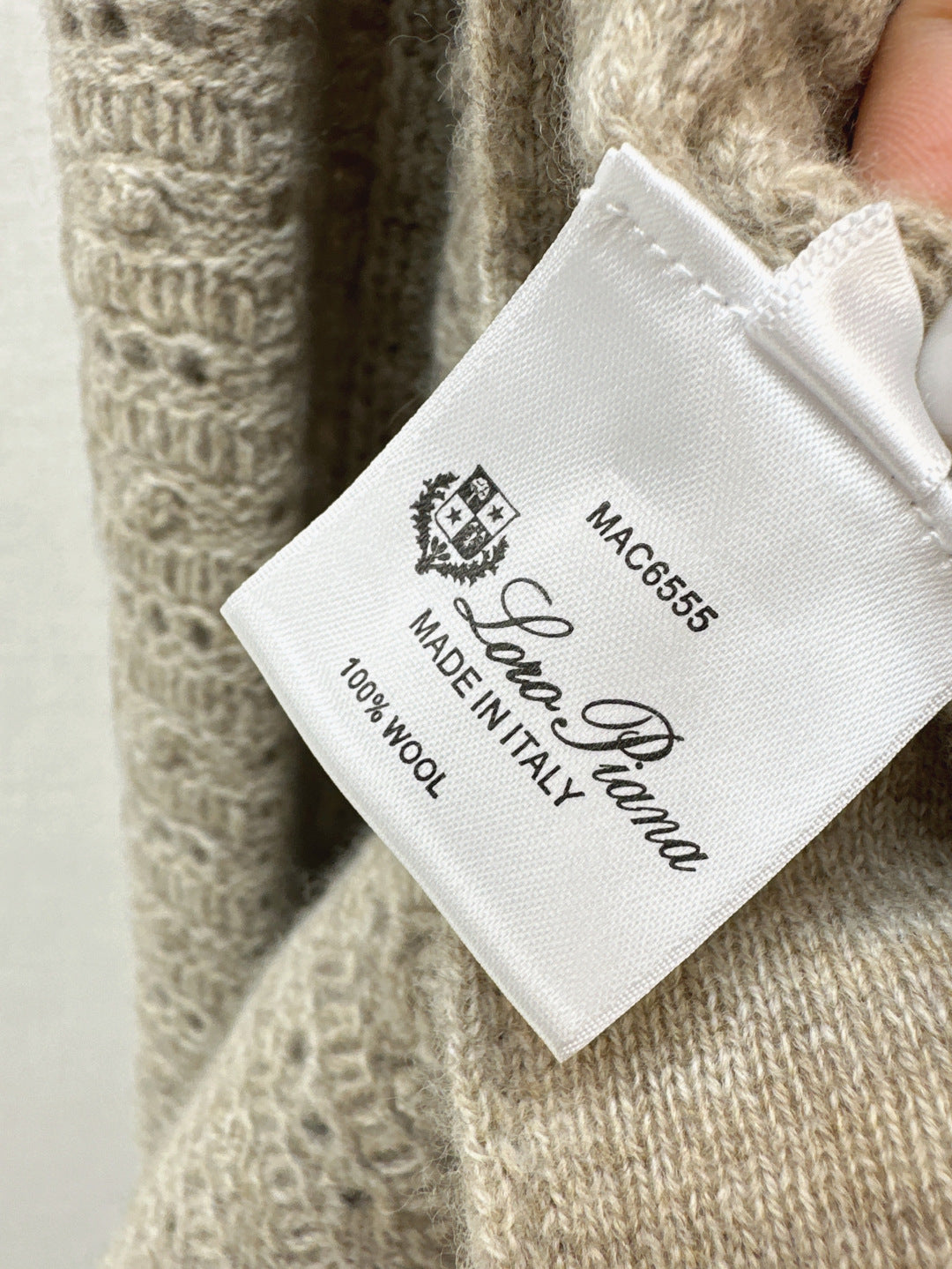 Loro 25fw knitted pants