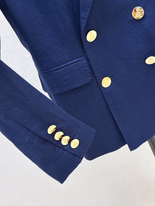 Ral 25fw linen blazer