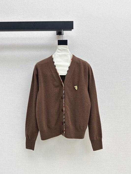 Bur 25fw knitted cardigan