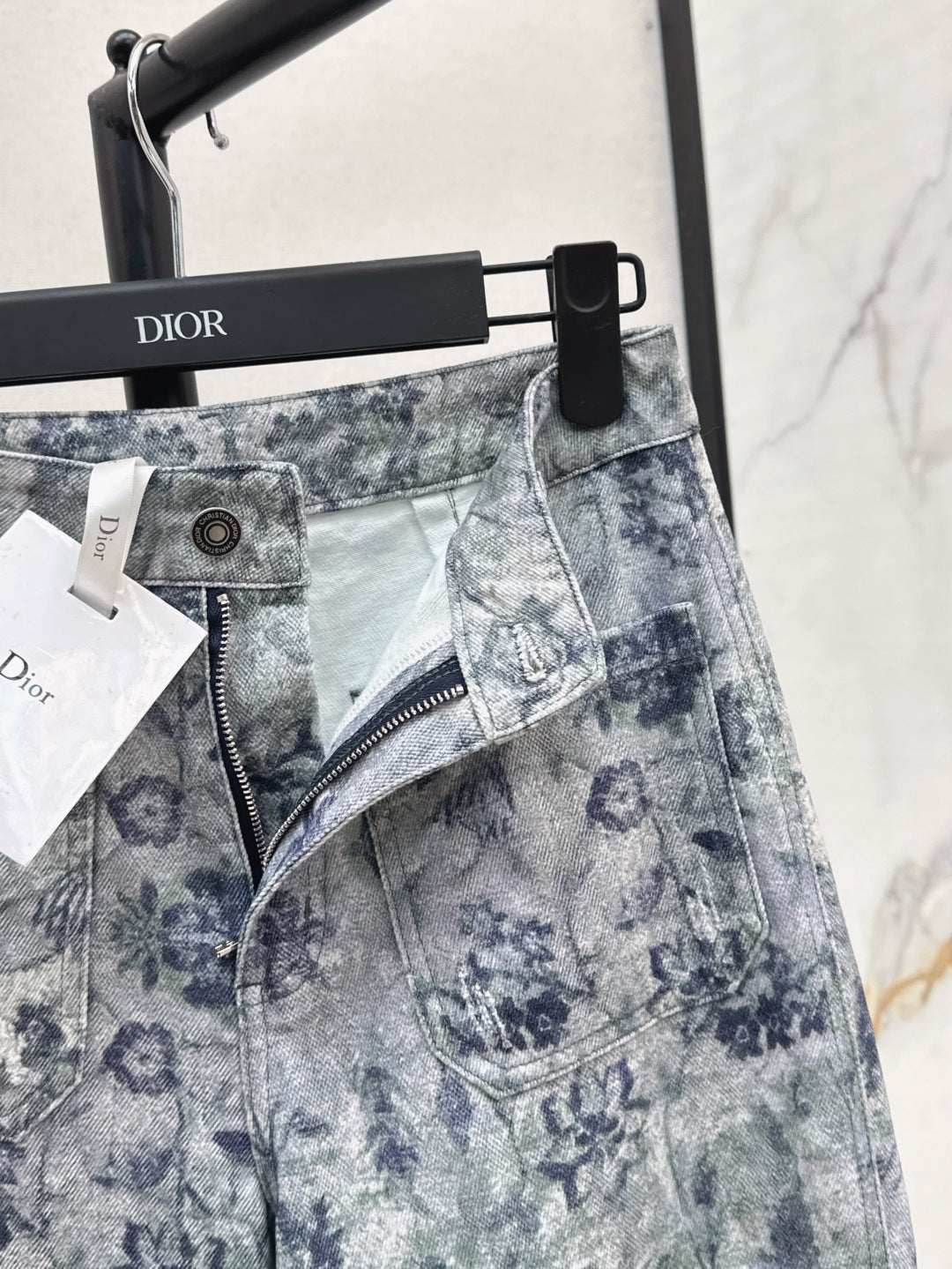 CD 25fw printed jeans