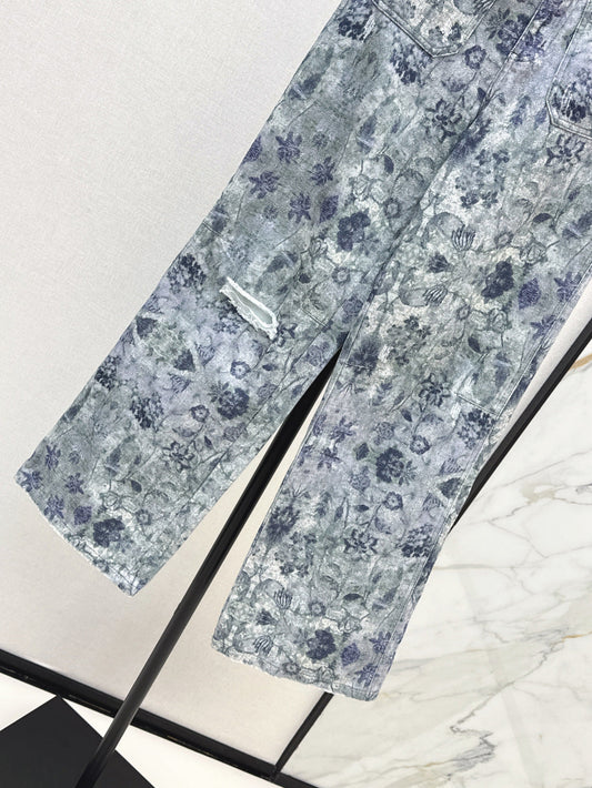 CD 25fw printed jeans