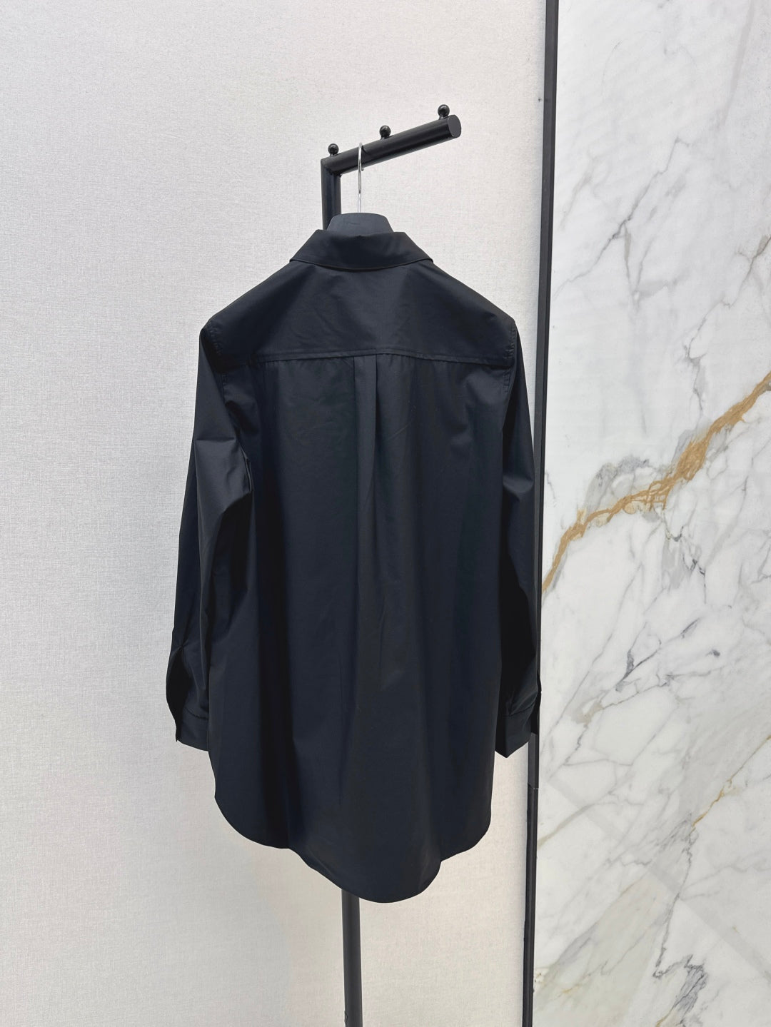CD 25fw ruffle shirt
