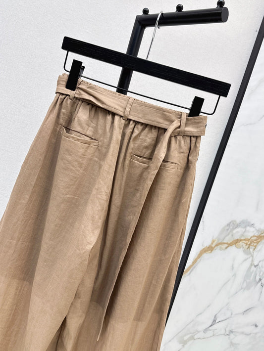 Brun 25fw linen pants