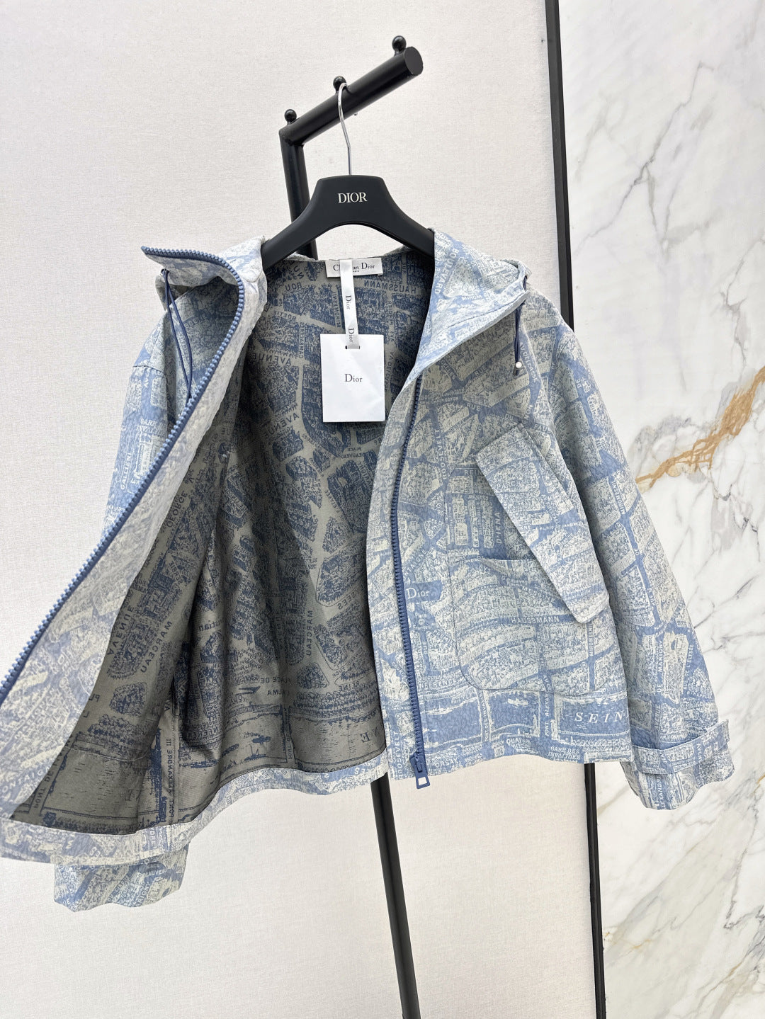 CD 25fw print jacket