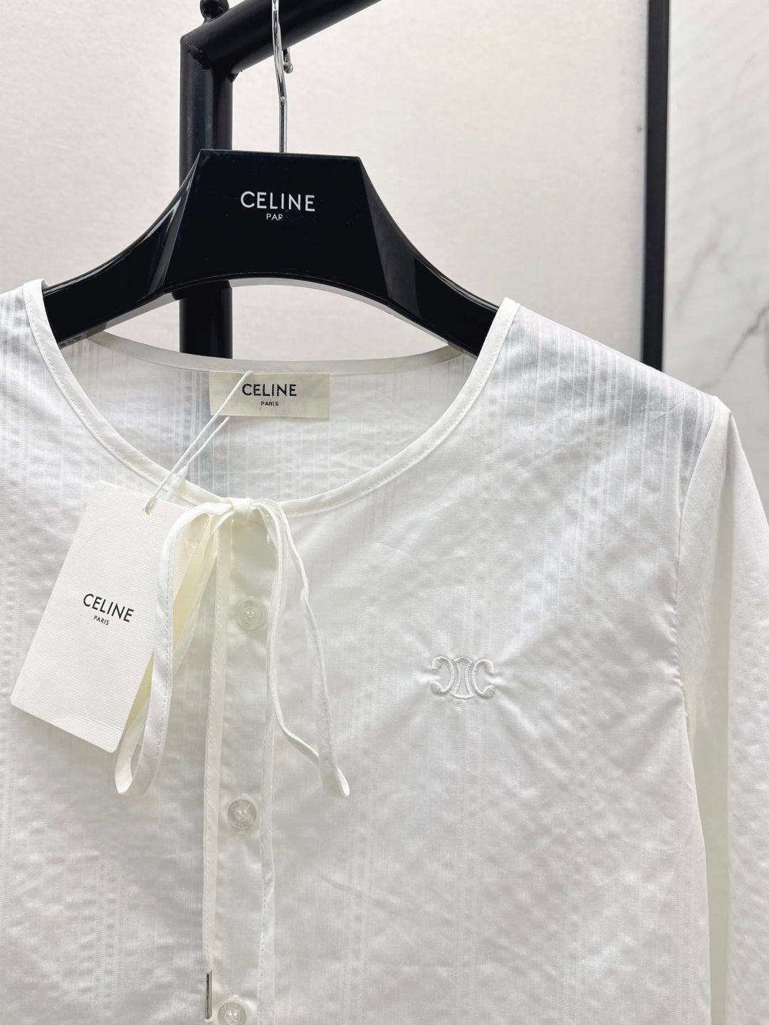 Celi 25fw embroidered shirt