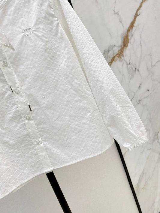 Celi 25fw embroidered shirt