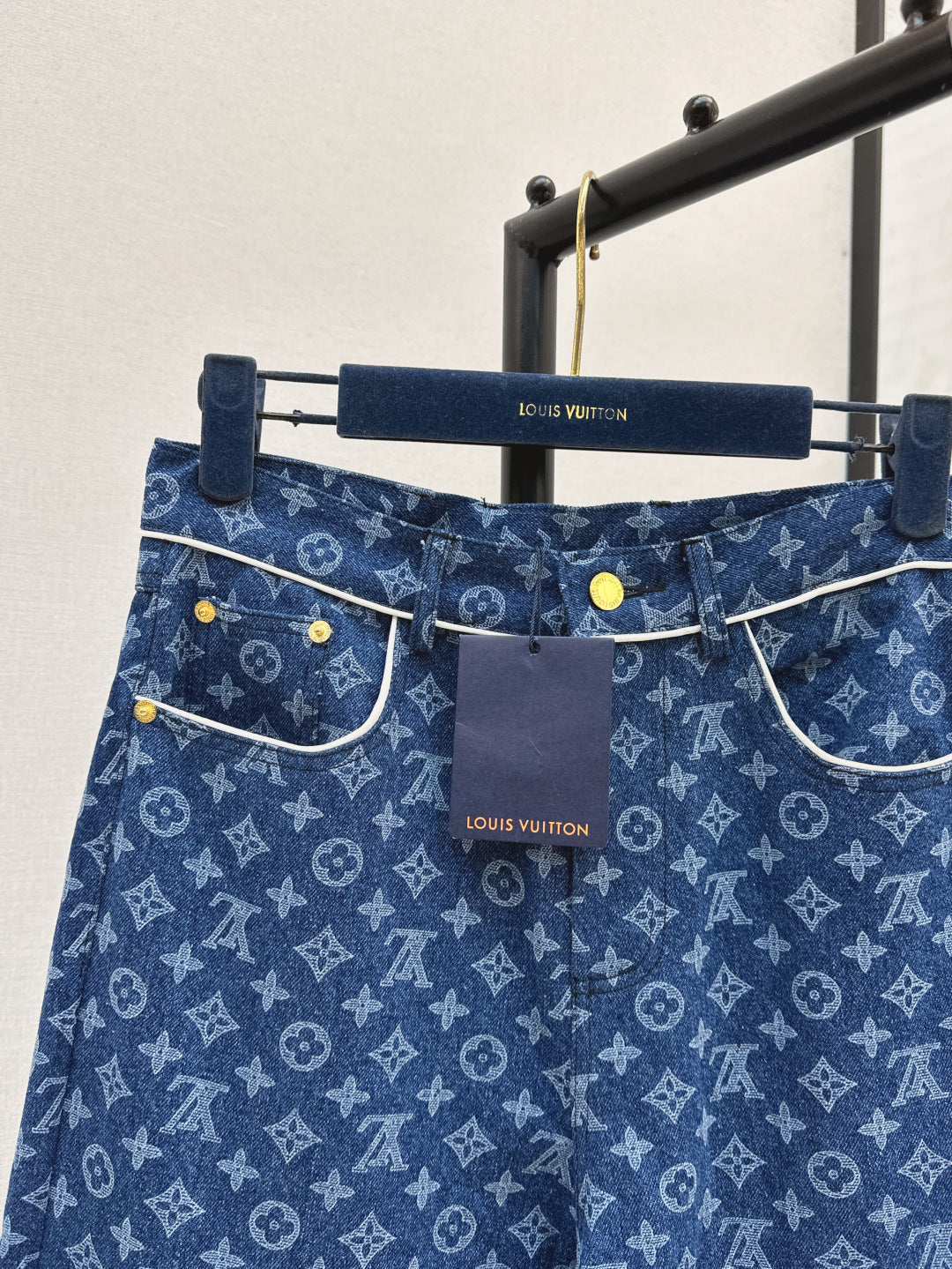 Louis 25fw jacquard jeans