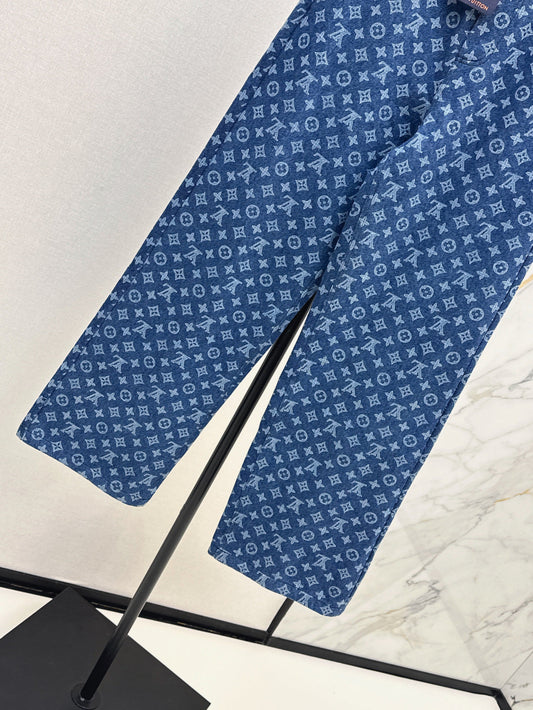 Louis 25fw jacquard jeans