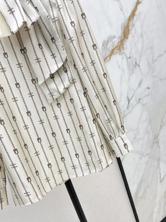 Celi 25fw silk shirt