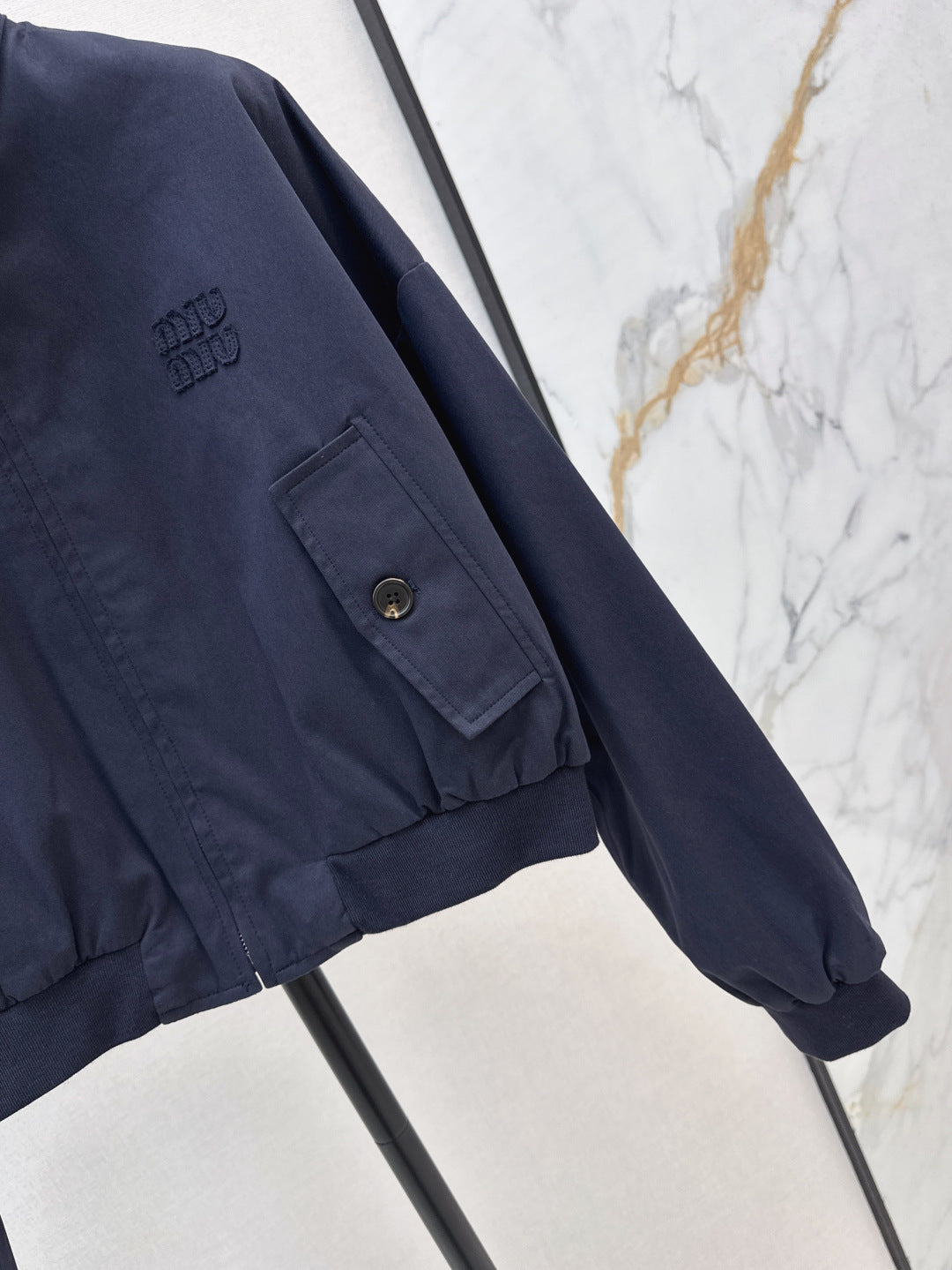 Miu 25fw embroidered jacket