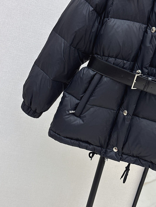 Pra 25fw removable sleeves down jacket