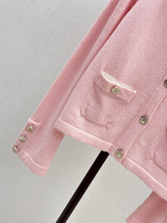 Chan 25fw knitted cardigan