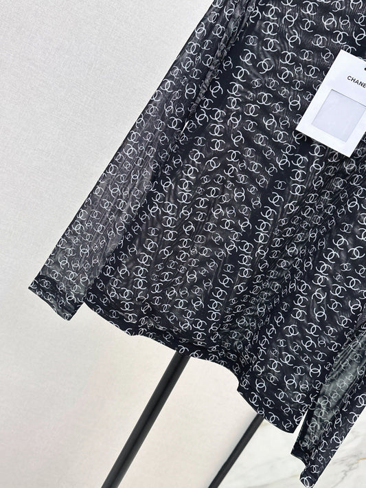 Chan 25fw printed shirt