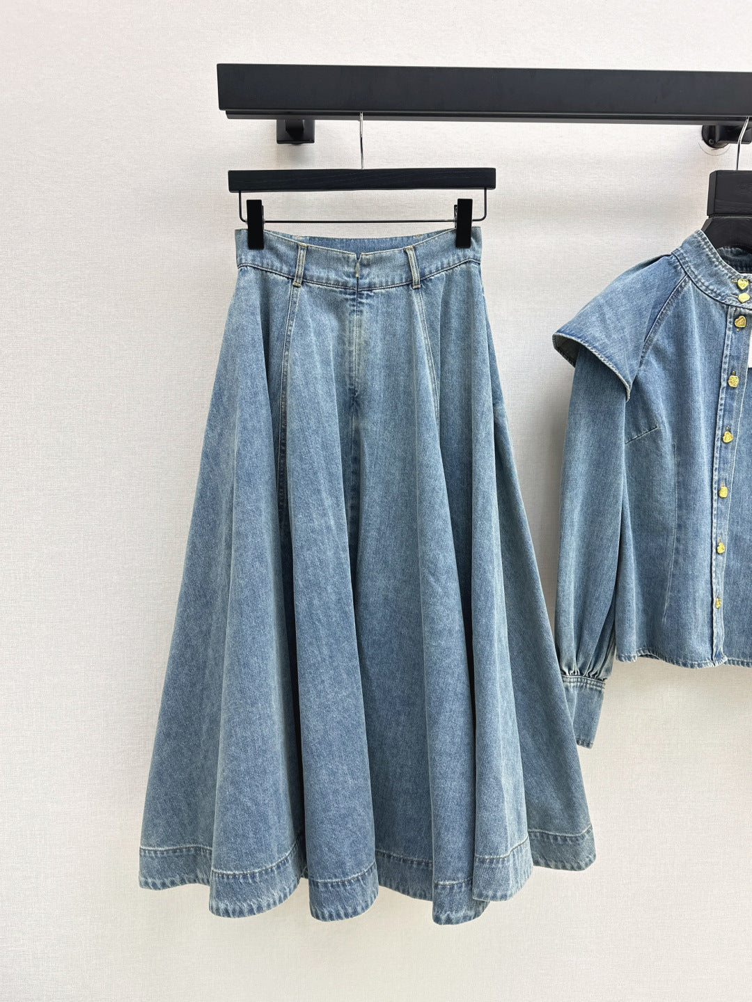 Zimm 25fw denim skirt