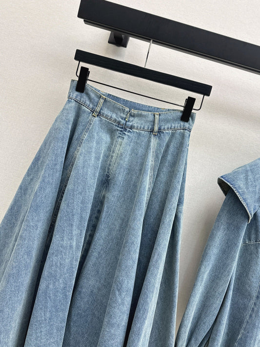 Zimm 25fw denim skirt