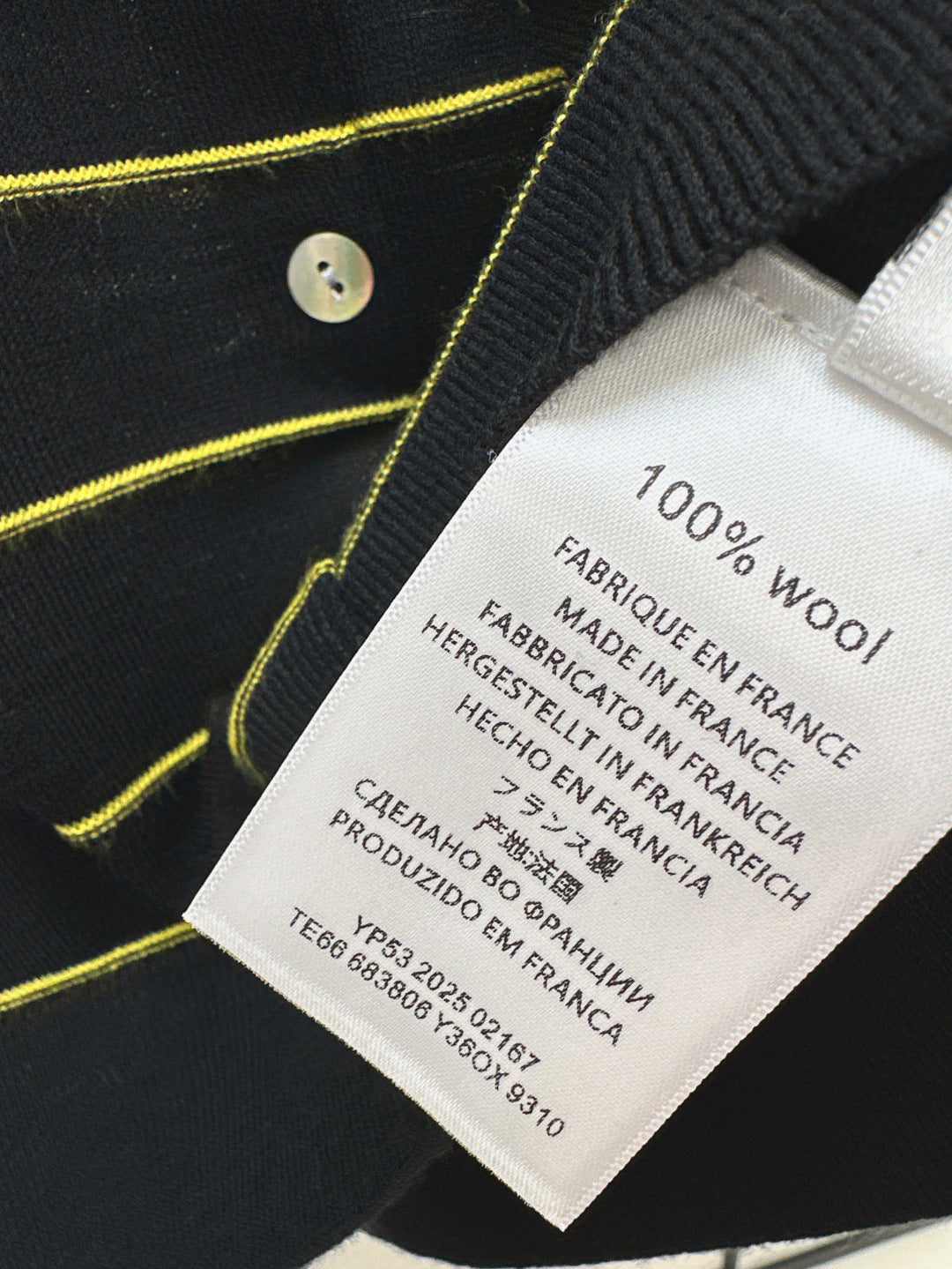 Saint lau 25fw knitted cardigan