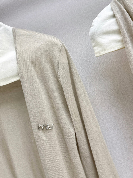 Miu 25fw knitted set