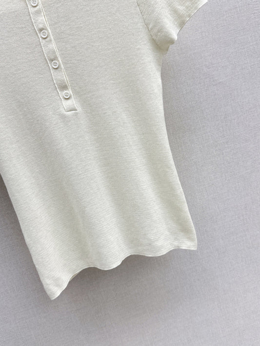 Loro 25fw knitted shirt