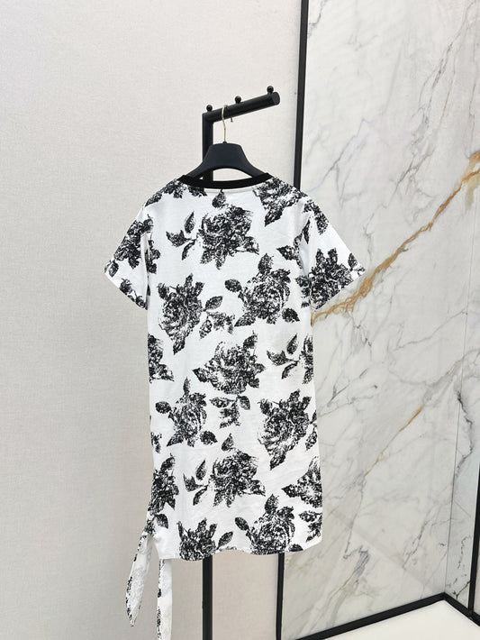 Louis 25fw printed dress