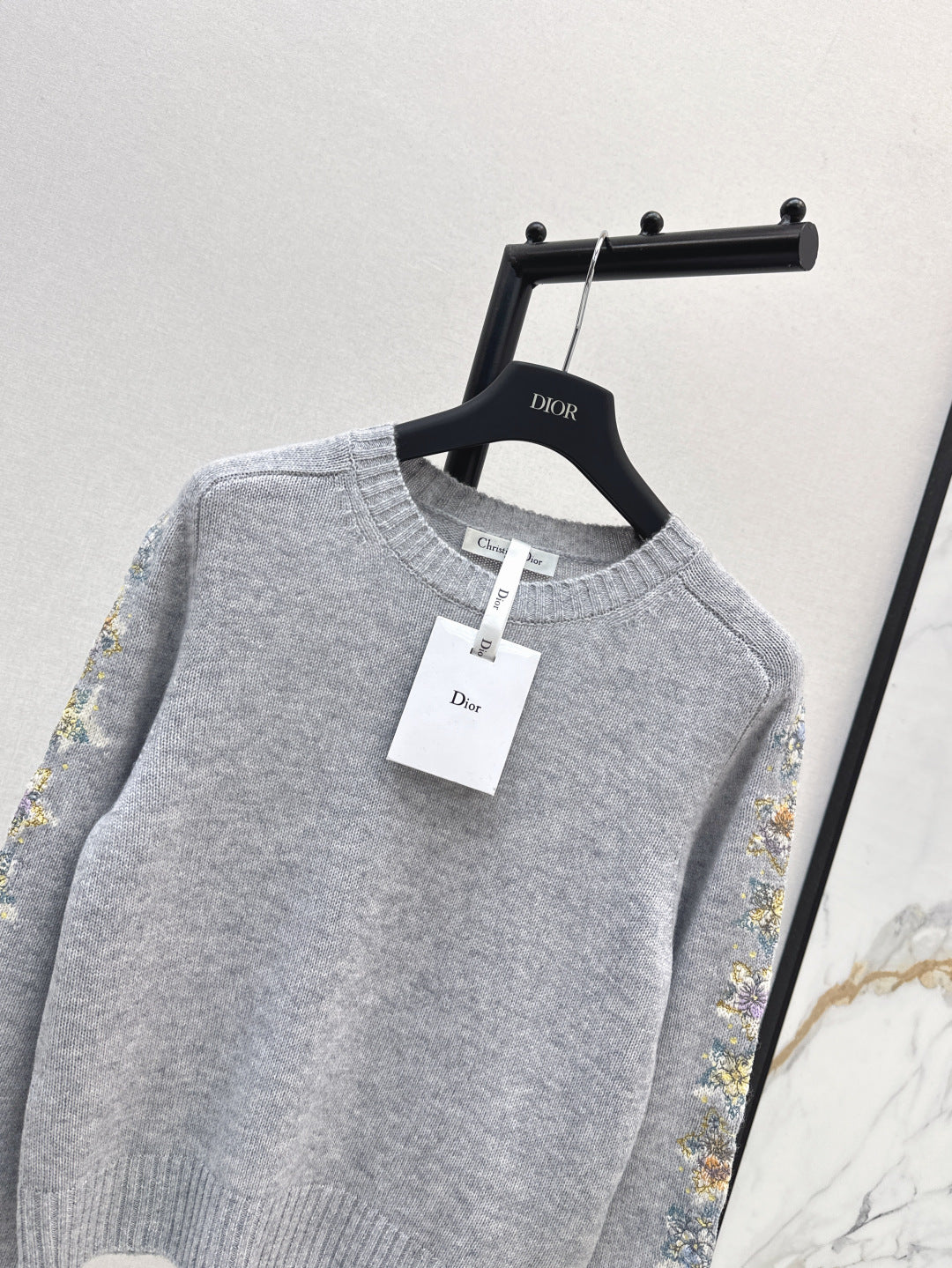 CD 25fw jacquard sweater