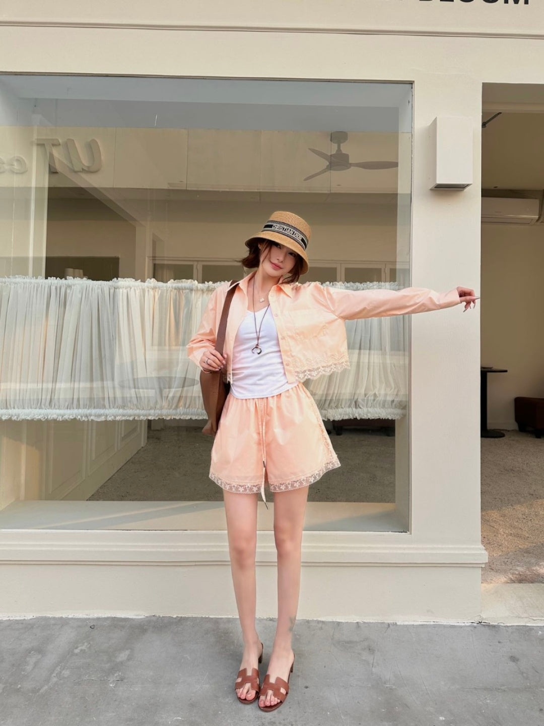 Louis 25fw lace suit