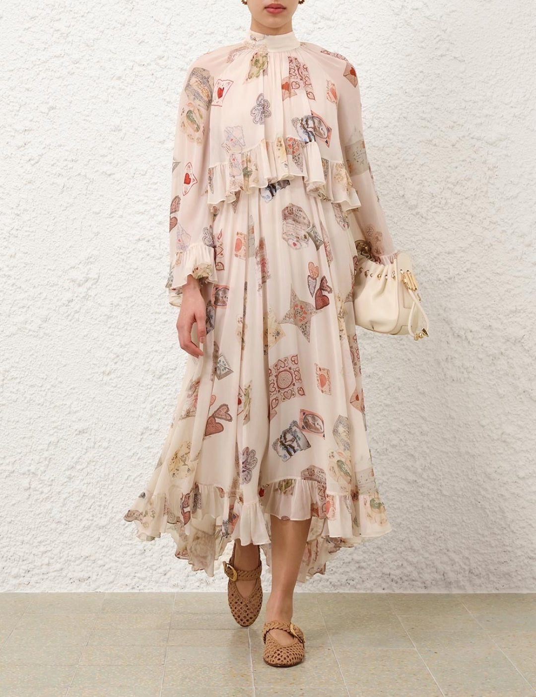 Zimm 25fw silk dress