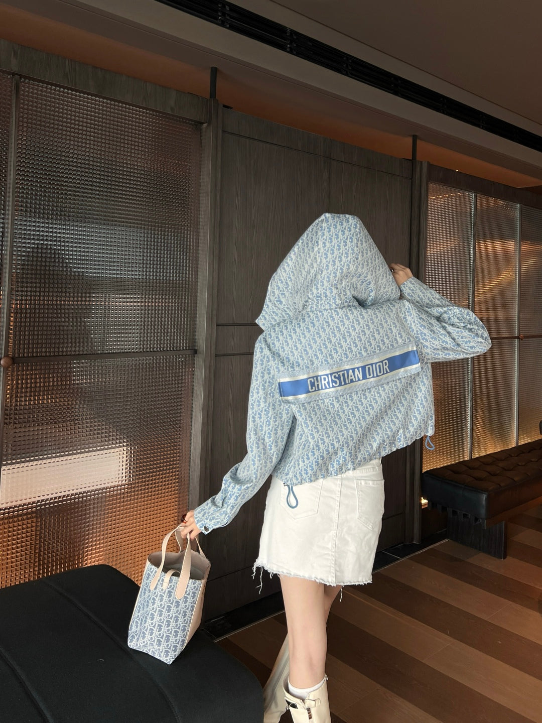 CD 25fw jacquard jacket