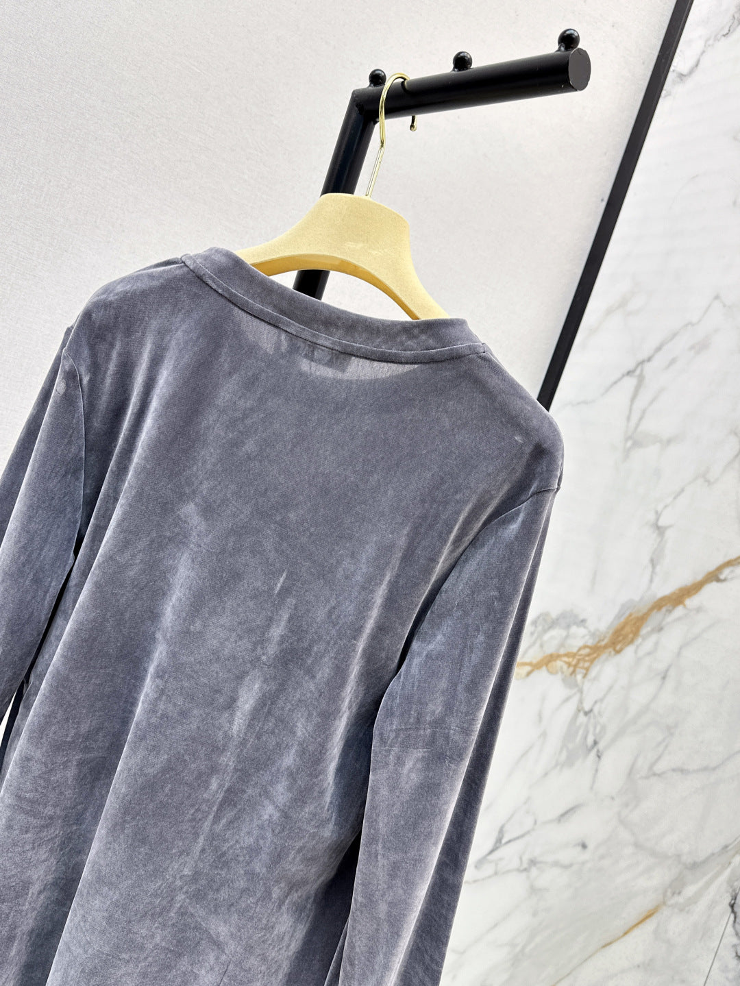 Miu 25fw velvet shirt