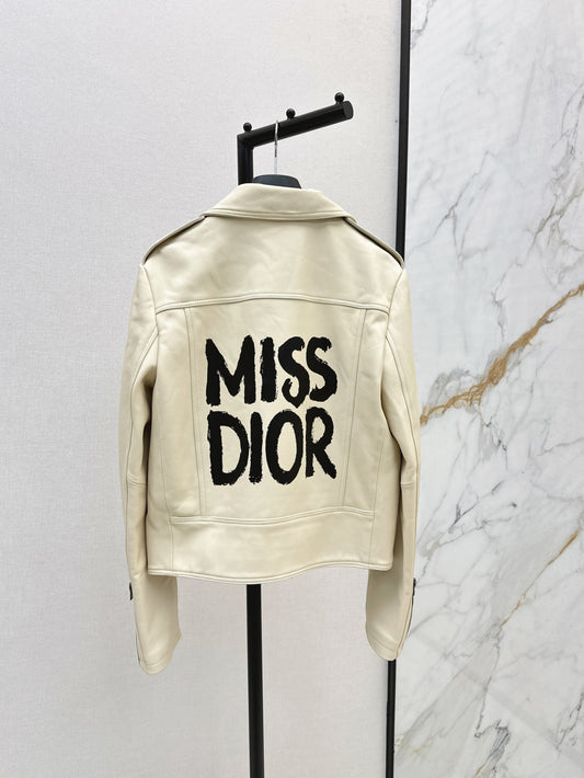 CD 25fw leather jacket