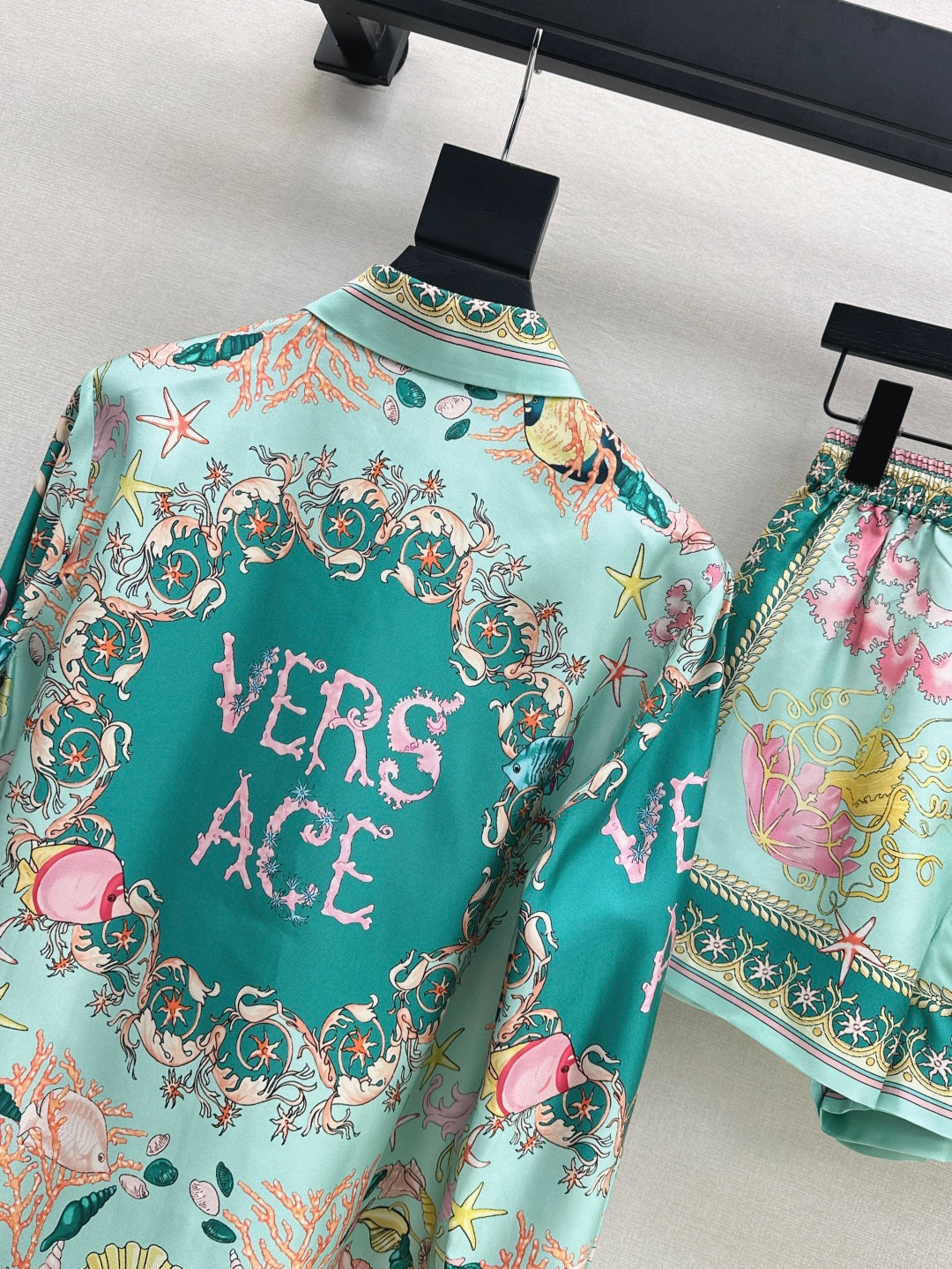 Vers 25fw silk shirt