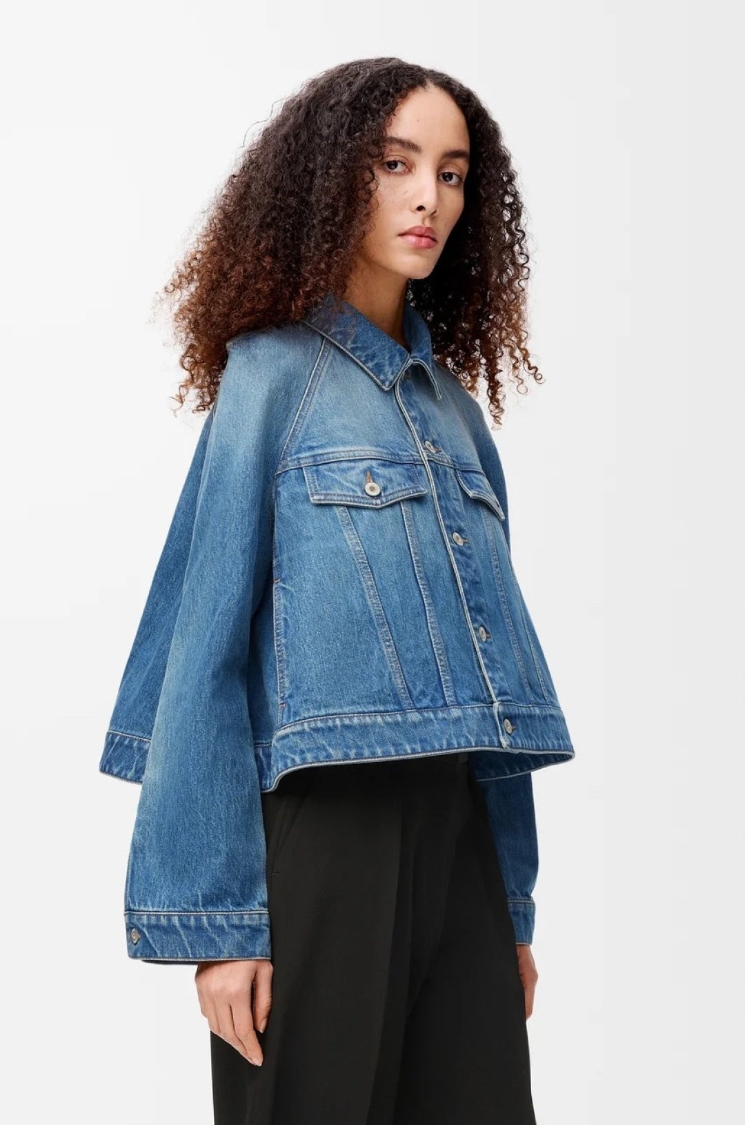 Loe 25fw denim jacket